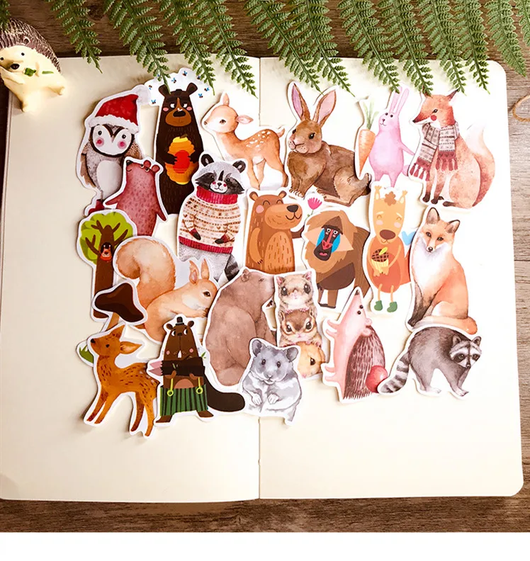 22PCS Cute small animal hand sticker material Children reward sticker Creative photo album dIY sticker
22PCS Cute small animal hand sticker material Children reward sticker Creative photo album dIY sticker