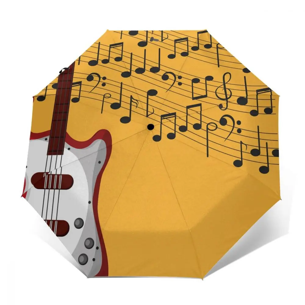 Wind Resistant Fully-Automatic Umbrella Bass Music Notes Rain 3 Folding Parasol Travel Car Umbrella
Wind Resistant Fully-Automatic Umbrella Bass Music Notes Rain 3 Folding Parasol Travel Car Umbrella