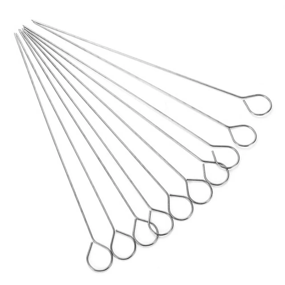 Игла для барбекю, круглая игла из нержавеющей стали для приготовления пищи, шпажки, уличные инструменты для дома, кемпинга, пикника, 50 шт.
Игла для барбекю, круглая игла из нержавеющей стали для приготовления пищи, шпажки, уличные инструменты для дома, кемпинга, пикника, 50 шт.