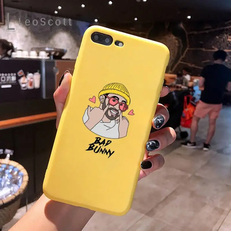 Yo Perreo Sola Bad Bunny Phone Case Yellow Candy Color for iPhone 6 7 8 11 12 s mini pro X XS XR MAX Plus
Yo Perreo Sola Bad Bunny Phone Case Yellow Candy Color for iPhone 6 7 8 11 12 s mini pro X XS XR MAX Plus