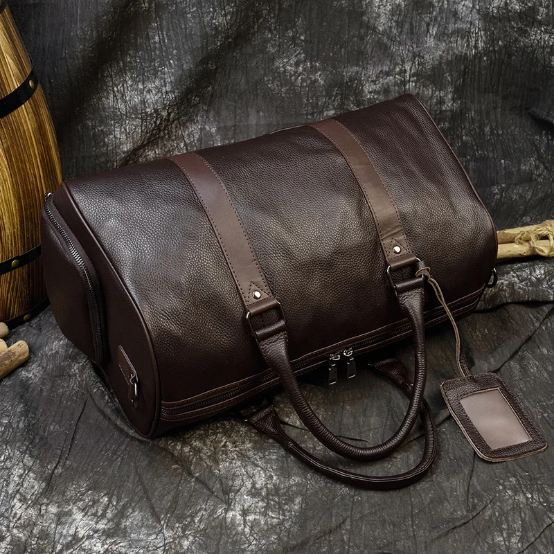Genuine Leather Men Women Travel Bag Soft Real Leather Cowhide Carry Hand Luggage Bags Travel Shoulder Bag Male Female
Genuine Leather Men Women Travel Bag Soft Real Leather Cowhide Carry Hand Luggage Bags Travel Shoulder Bag Male Female