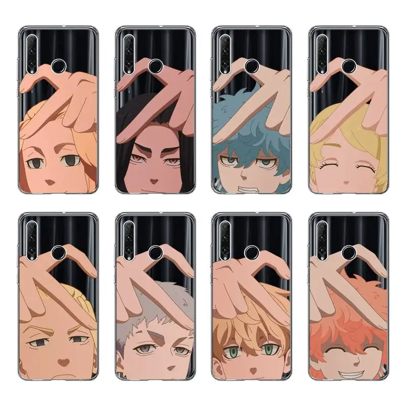 Tokyo Revengers Avengers Gesture Phone Case For Honor 20 10 Lite 20i 10i 9X 8A 8S 8X 7C 7A Pro Transparent Clear Cover Coque
Tokyo Revengers Avengers Gesture Phone Case For Honor 20 10 Lite 20i 10i 9X 8A 8S 8X 7C 7A Pro Transparent Clear Cover Coque