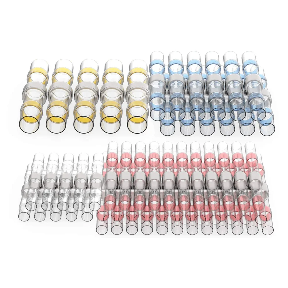 20/30/50/80/200/500PCS Solder Seal Wire Connectors Heat Shrink Wire Connectors Insulated Waterproof Electrical Butt Terminals
20/30/50/80/200/500PCS Solder Seal Wire Connectors Heat Shrink Wire Connectors Insulated Waterproof Electrical Butt Terminals