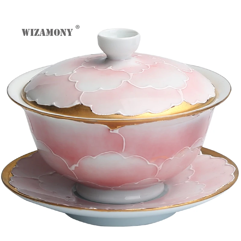 1PCS WIZAMONY Chinese Kung Fu Tea set gaiwan teapot teacups fair mug tea set Japanese youtisn ceramic fot gift puer Drinkware
1PCS WIZAMONY Chinese Kung Fu Tea set gaiwan teapot teacups fair mug tea set Japanese youtisn ceramic fot gift puer Drinkware