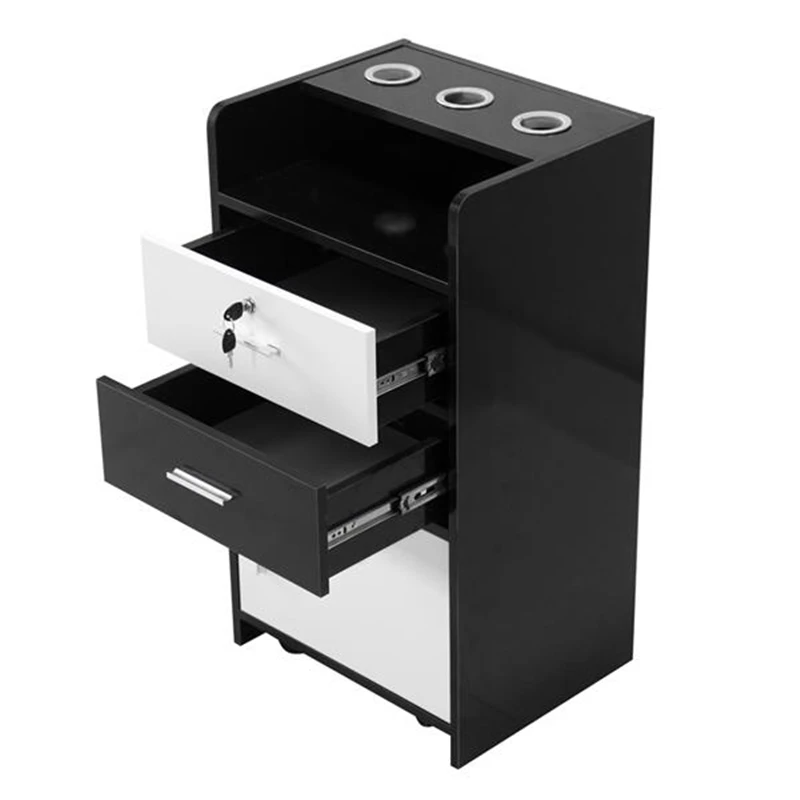 Hairdressing tool cabinet Salon Wood Rolling Drawer Cabinet Trolley Spa 3-layer Cabinet Equipment with A Lock barber shop drawer
Hairdressing tool cabinet Salon Wood Rolling Drawer Cabinet Trolley Spa 3-layer Cabinet Equipment with A Lock barber shop drawer