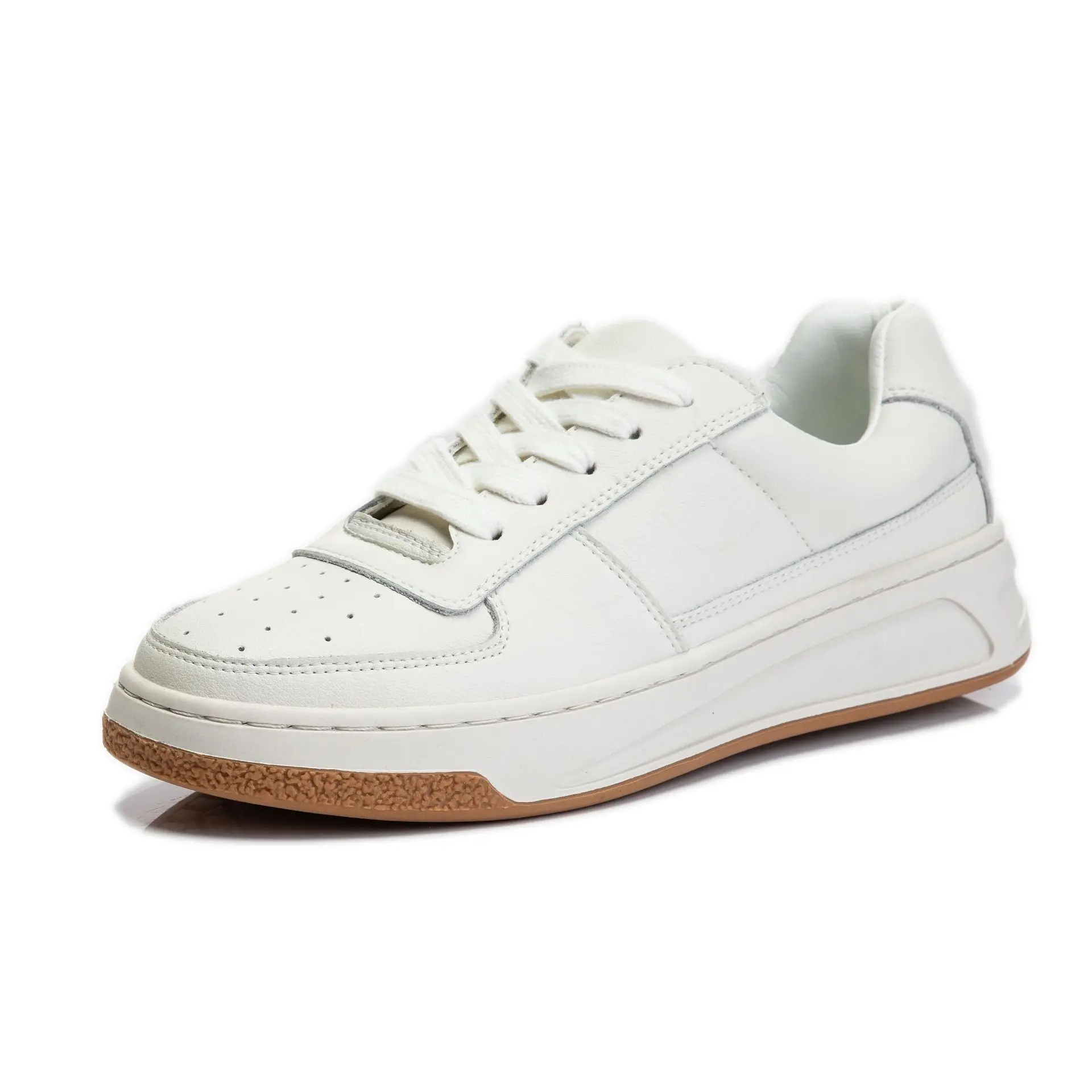 PROWOW 2021 leather lace-up small white shoes spring new flat heel thick bottom shoes Korean version of all-match casual shoes
PROWOW 2021 leather lace-up small white shoes spring new flat heel thick bottom shoes Korean version of all-match casual shoes