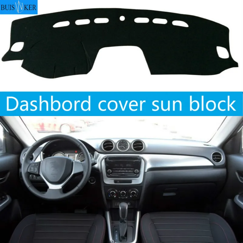For Suzuki Vitara 4th 2015 2016 2017 2018 2019 Car Dashboard Cover Dash Mat Sun Shade Pad Instrume Panel Carpets Accessories
For Suzuki Vitara 4th 2015 2016 2017 2018 2019 Car Dashboard Cover Dash Mat Sun Shade Pad Instrume Panel Carpets Accessories
