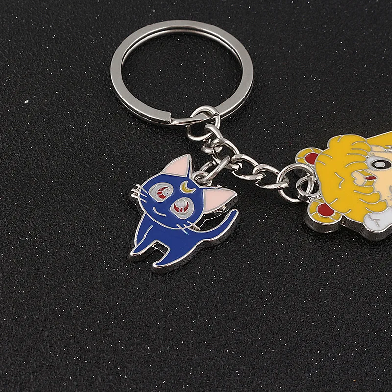 Anime Sailor Moon Trinket Keychain Luna Cat Metial with Resin For Car Key Ring Women Girls Backpacks Bag Pendant Charm Best Gifs 
Anime Sailor Moon Trinket Keychain Luna Cat Metial with Resin For Car Key Ring Women Girls Backpacks Bag Pendant Charm Best Gifs