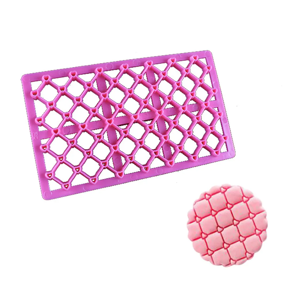 Design Lace Heart Love Diamond Flower CupCake Cutter Mold Cake Sugarcraft Icing Embosser Mould Fondant DIY Mold Decor
Design Lace Heart Love Diamond Flower CupCake Cutter Mold Cake Sugarcraft Icing Embosser Mould Fondant DIY Mold Decor