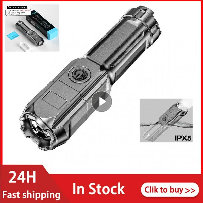 Flashlight Strong Light Rechargeable Zoom Giant Bright Xenon Special Forces Home Outdoor Portable Led Luminous Flashlight Lights 
Flashlight Strong Light Rechargeable Zoom Giant Bright Xenon Special Forces Home Outdoor Portable Led Luminous Flashlight Lights
