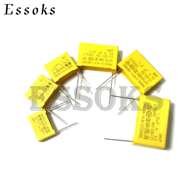 20PCS X2 Safety capacitor 275VAC 0.01UF 103K 275V Pitch 10mm Polypropylene film
20PCS X2 Safety capacitor 275VAC 0.01UF 103K 275V Pitch 10mm Polypropylene film
