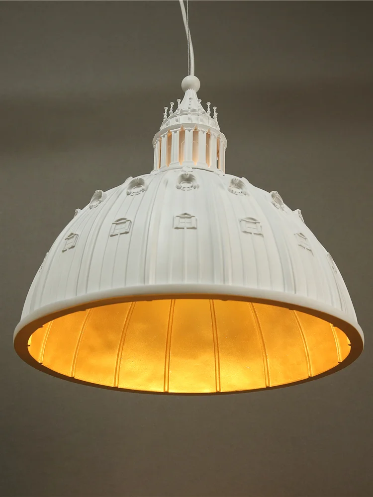 

Lámpara colgante de resina italiana SELETTI, lámpara moderna de decoración para sala de estar, comedor, iglesia de St Paul