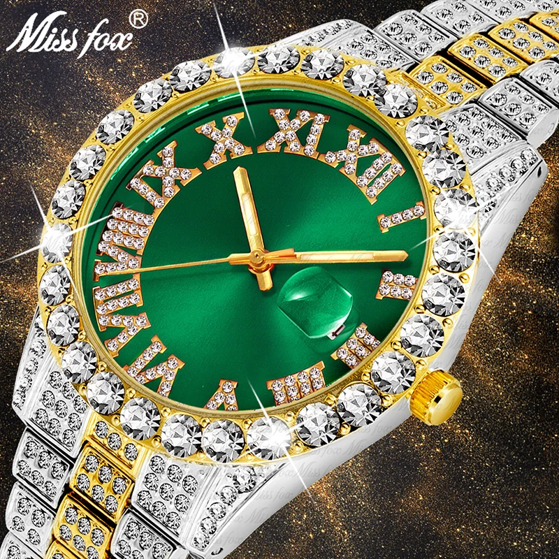 MISSFOX модные мужские часы Топ бренд Роскошные наручные часы кварцевые часы зеленые часы мужские водонепроницаемые хронограф Relogio Masculino
MISSFOX модные мужские часы Топ бренд Роскошные наручные часы кварцевые часы зеленые часы мужские водонепроницаемые хронограф Relogio Masculino