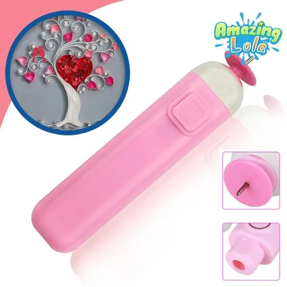 Automatic Paper Quilling Pen DIY Origami Roll Pen Handmade Needle Tool Pen Roll Craft Paper Tool Slotted Quilling Paper Ele U7R6
Automatic Paper Quilling Pen DIY Origami Roll Pen Handmade Needle Tool Pen Roll Craft Paper Tool Slotted Quilling Paper Ele U7R6