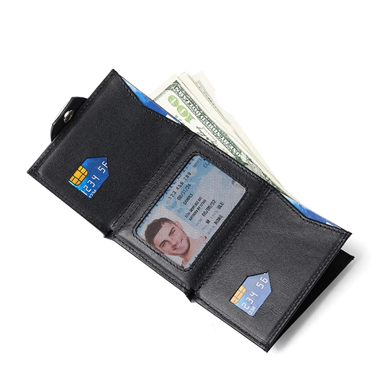 

Мужские кошельки из натуральной кожи, держатель для карт, сумочка для денег, тонкий короткий бумажник, черный вертикальный клатч