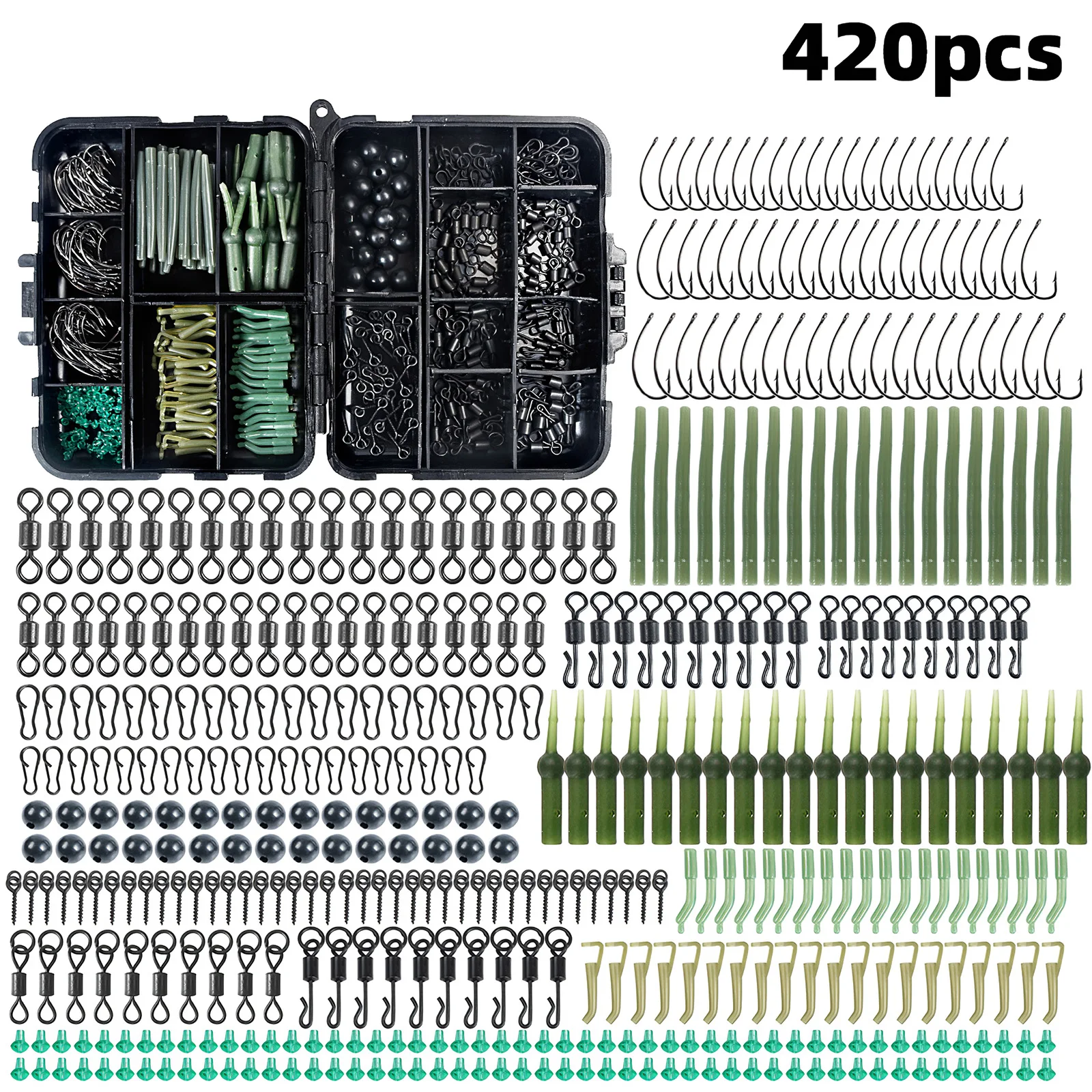 140/300/ 420pcs Fishing Accessories Kit Box Multifunctional Fishing Tackle Kit Practical Fishing Supply Equipment For Fishing
140/300/ 420pcs Fishing Accessories Kit Box Multifunctional Fishing Tackle Kit Practical Fishing Supply Equipment For Fishing