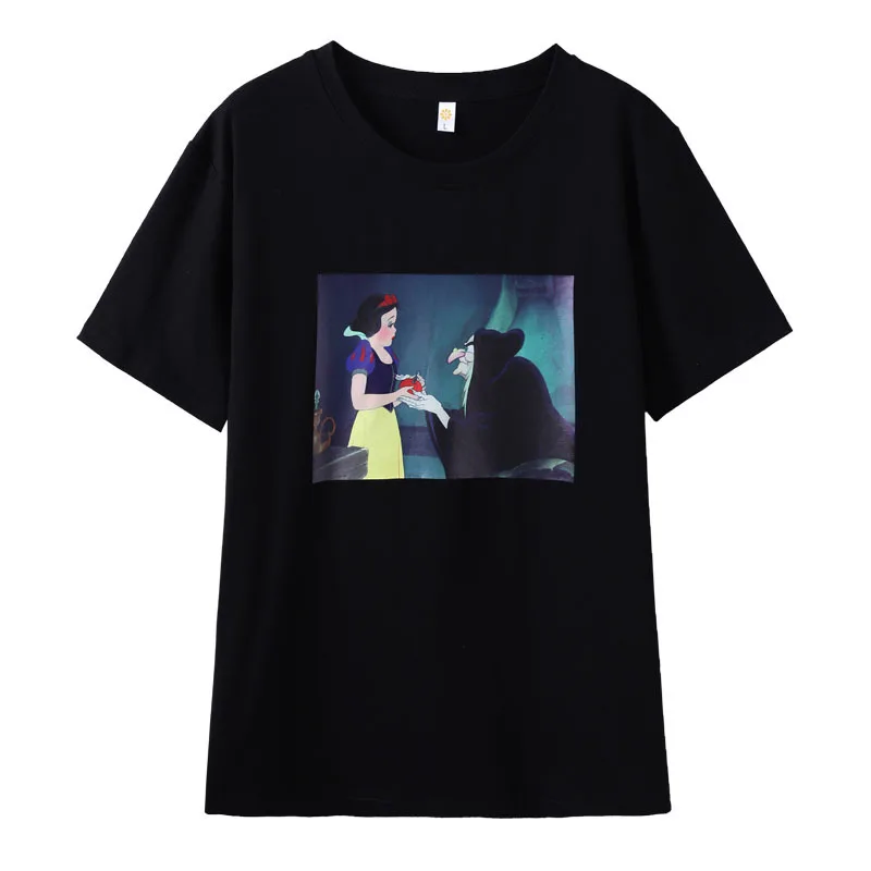 Disney 2021 Snow White T-shirt short sleeve Harajuku loose casual T-shirt Disney plus 1 year
Disney 2021 Snow White T-shirt short sleeve Harajuku loose casual T-shirt Disney plus 1 year