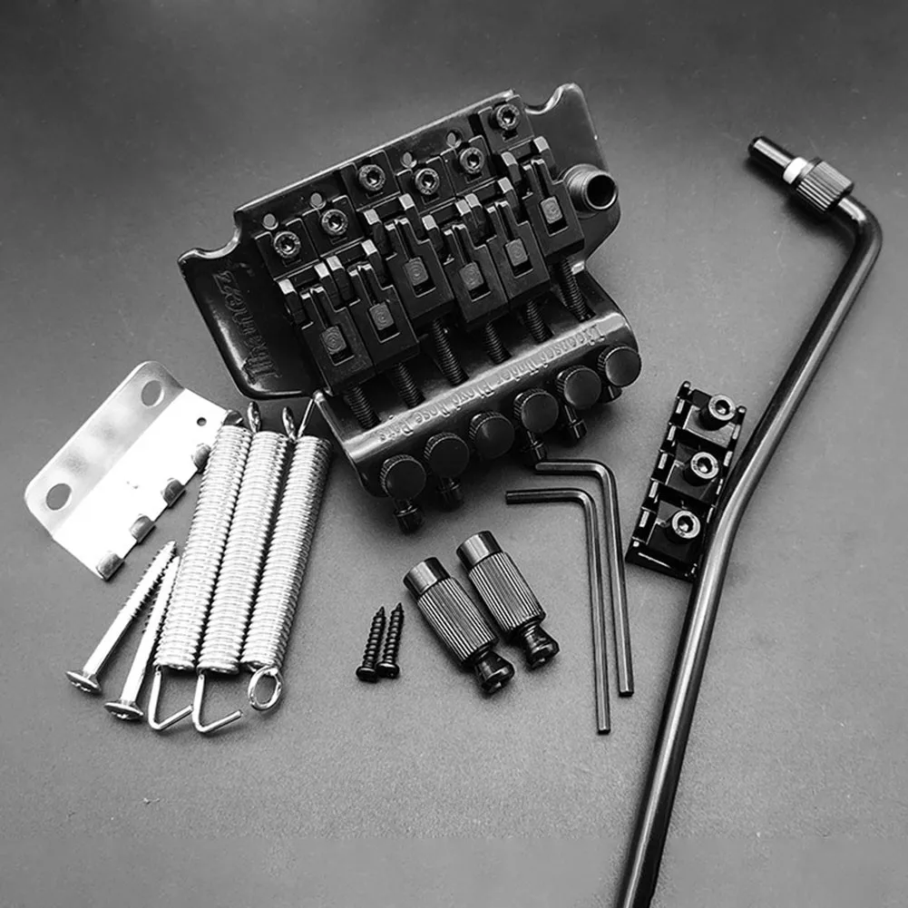 Electric Guitar Tremolo Arm System Bridge With Bar Double Rocker Strat Locking +body Mount Claw Allen Wrenches Springs Accessory
Electric Guitar Tremolo Arm System Bridge With Bar Double Rocker Strat Locking +body Mount Claw Allen Wrenches Springs Accessory