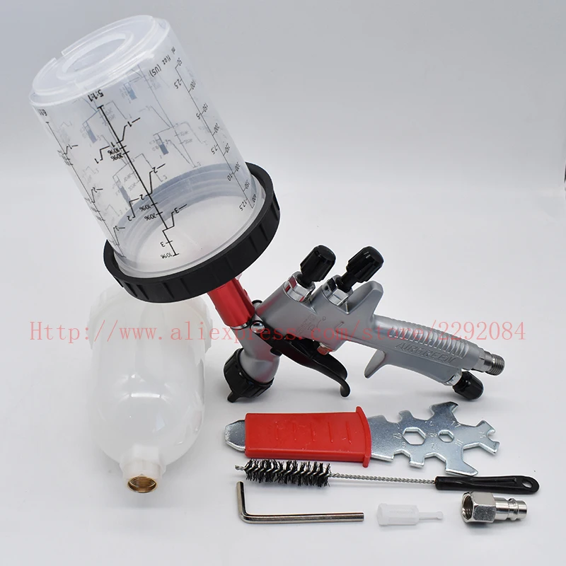 Air spray gun airbrush mini spray gun manual spray gun 1.2mm 160cc 400cc paint mixing cup spray gun adapter spray gun parts
Air spray gun airbrush mini spray gun manual spray gun 1.2mm 160cc 400cc paint mixing cup spray gun adapter spray gun parts