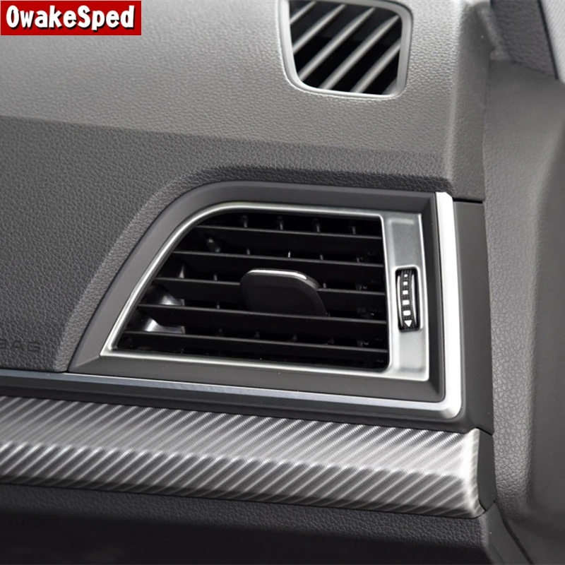 Stainless Steel Center Console Both Side Air Outlet Frame Decoration Cover Trim For Audi Q5 FY 2018-2020 LHD Car Styling
Stainless Steel Center Console Both Side Air Outlet Frame Decoration Cover Trim For Audi Q5 FY 2018-2020 LHD Car Styling