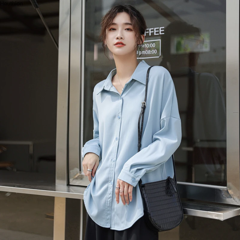 Women's Blouses Polo Shirts Chiffon Top Fashion Casual Shirt Long Sleeve Summer Blouse Plus Size Loose Button Lady Tops 20105
Women's Blouses Polo Shirts Chiffon Top Fashion Casual Shirt Long Sleeve Summer Blouse Plus Size Loose Button Lady Tops 20105