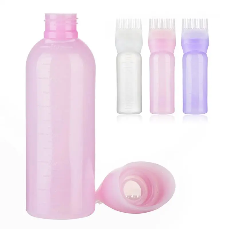 120ml Empty Hair Dye Bottle With Applicator Brush Hair Dye Refillable Bottle Home Use DIY Hair Coloring Dyeing Styling Tool
120ml Empty Hair Dye Bottle With Applicator Brush Hair Dye Refillable Bottle Home Use DIY Hair Coloring Dyeing Styling Tool