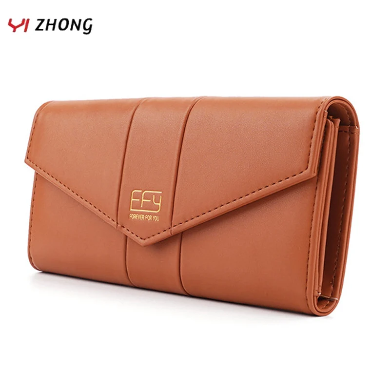 YIZHONG Leather Luxury Wallets for Women Forever Young Wallet Large Capacity Card Holder Purse Solid Envelope Bag Clutch Purses
YIZHONG Leather Luxury Wallets for Women Forever Young Wallet Large Capacity Card Holder Purse Solid Envelope Bag Clutch Purses