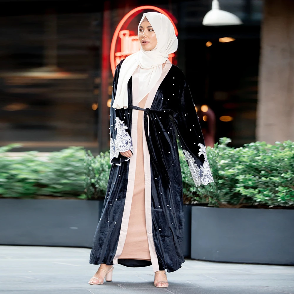 Winter Velvet Abaya Dubai Kimono Cardigan Hijab Muslim Dress Abayas For Women Turkish Islam Clothing Kaftan Caftan Robe Femme
Winter Velvet Abaya Dubai Kimono Cardigan Hijab Muslim Dress Abayas For Women Turkish Islam Clothing Kaftan Caftan Robe Femme