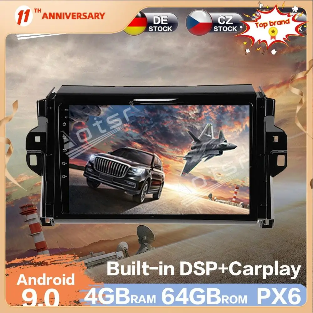 Aotsr Android 9,0 4G RAM автомобильное радио GPS навигация DSP HD Авто стерео видео мультимедиа DVD плеер для Toyota Hilux 2015-2018
Aotsr Android 9,0 4G RAM автомобильное радио GPS навигация DSP HD Авто стерео видео мультимедиа DVD плеер для Toyota Hilux 2015-2018