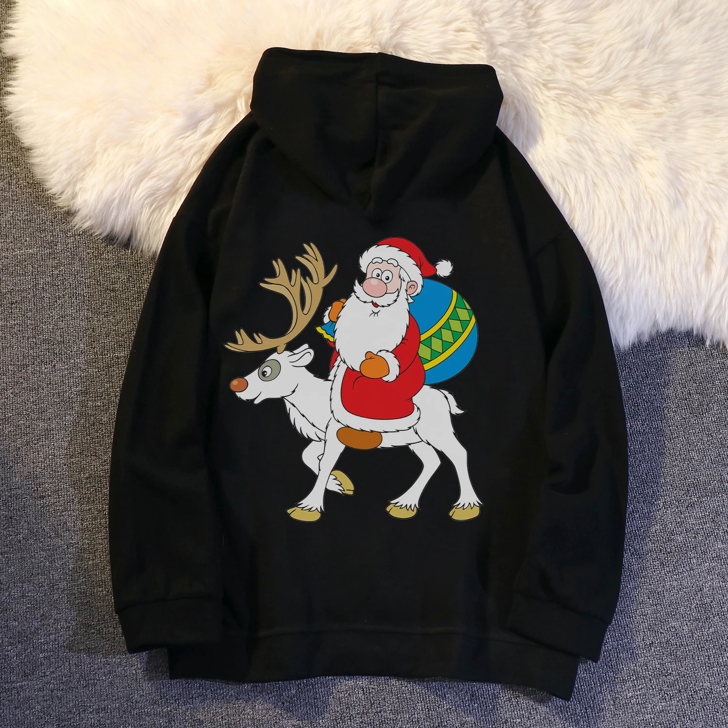 Женская рождественская толстовка с капюшоном в стиле Харадзюку, Свитшот оверсайз с длинным рукавом, свободные пальто на молнии с принтом, з...
Женская рождественская толстовка с капюшоном в стиле Харадзюку, Свитшот оверсайз с длинным рукавом, свободные пальто на молнии с принтом, з...