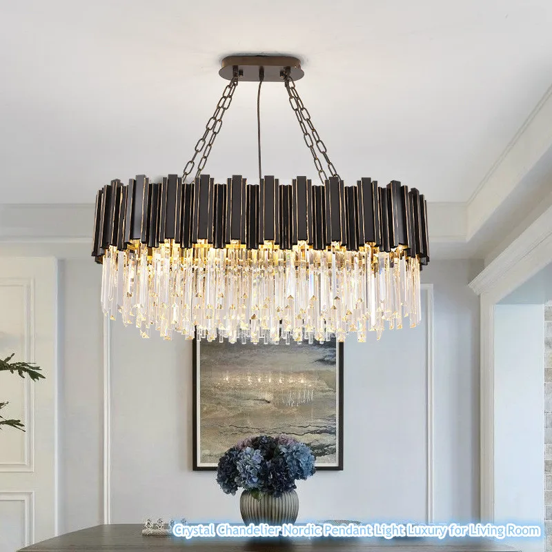 Luxury Led Crystal Chandelier Nordic Lamp for Living Room Bedroom Dining Room Decor Light Pendant LED Indoor Lighting E14 Bulb
Luxury Led Crystal Chandelier Nordic Lamp for Living Room Bedroom Dining Room Decor Light Pendant LED Indoor Lighting E14 Bulb