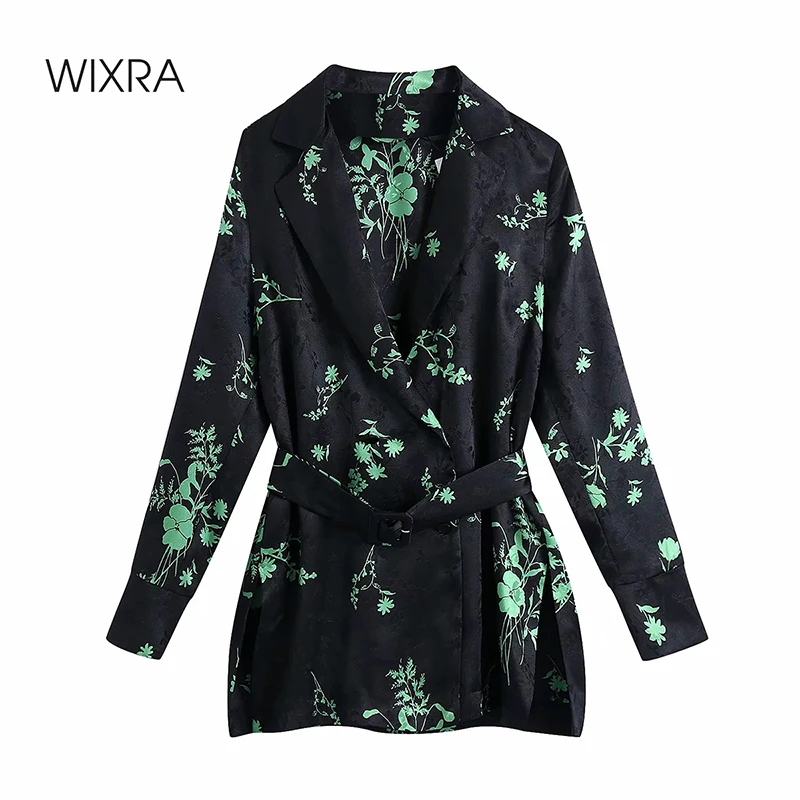 Wixra Womens Print Blouses Single-Breasted Female Sashes Shirts New Fashion 2021 Spring High Street Tops
Wixra Womens Print Blouses Single-Breasted Female Sashes Shirts New Fashion 2021 Spring High Street Tops
