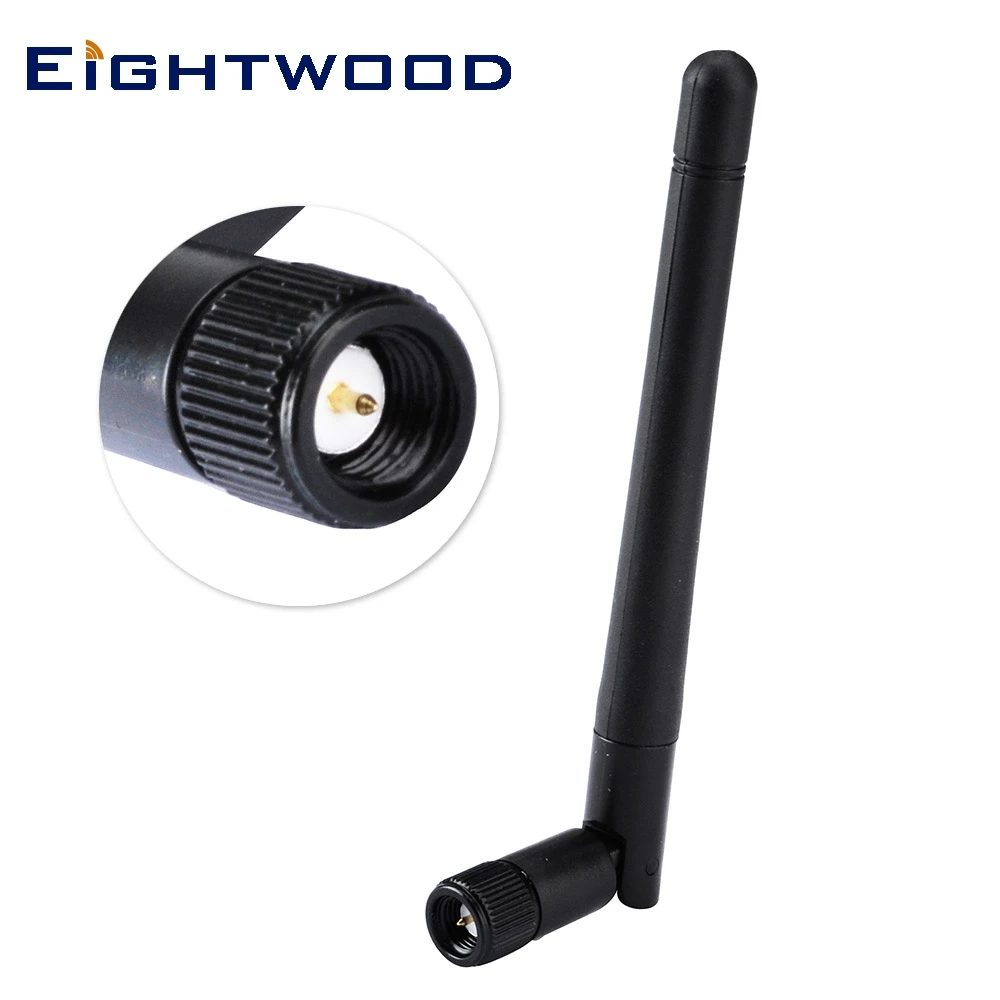 Eightwood 10 шт. GSM/GPRS антенна 880 1990 МГц SMA папа для D Link AT&T Netgear широкополосный Linksys Cisco