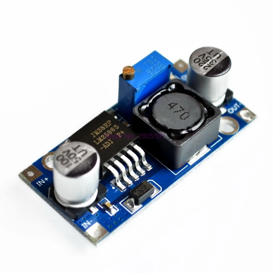 1000PCS DC-DC Buck Converter Adjustable Step Down Module LM2596 LM2596S Power Supply 3.2V-40V To 1.25V-35V
1000PCS DC-DC Buck Converter Adjustable Step Down Module LM2596 LM2596S Power Supply 3.2V-40V To 1.25V-35V