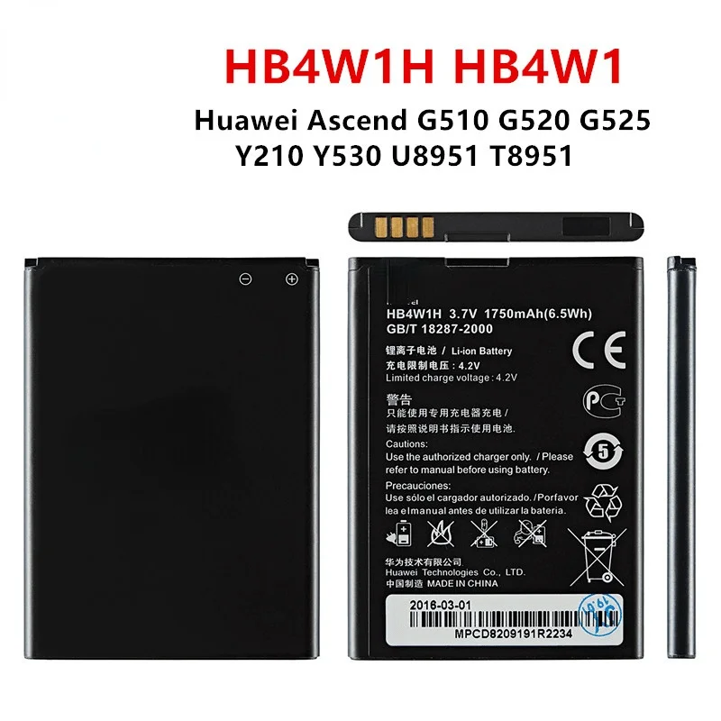 100% Оригинальный аккумулятор HB4W1H HB4W1 1750 мАч для Huawei Ascend G510 G520 G525 Y210 Y530 U8951 T8951, аккумулятор для телефона
100% Оригинальный аккумулятор HB4W1H HB4W1 1750 мАч для Huawei Ascend G510 G520 G525 Y210 Y530 U8951 T8951, аккумулятор для телефона
