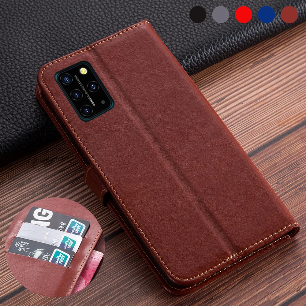 Роскошный кожаный чехол книжка для UMIDIGI S5 Pro кошелек с подставкой телефона umidigi s5
