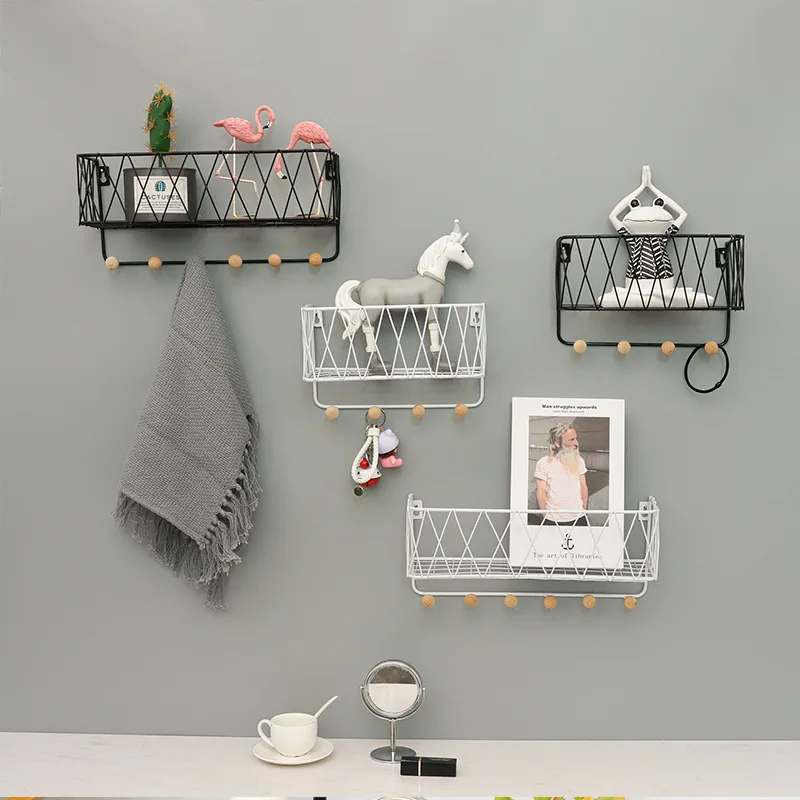 1PC Wall Shelf Wall Mounted Six-hook Storage Rack Organization for Kitchen Bedroom Kid Room DIY Wall Decoration Home Decor
1PC Wall Shelf Wall Mounted Six-hook Storage Rack Organization for Kitchen Bedroom Kid Room DIY Wall Decoration Home Decor