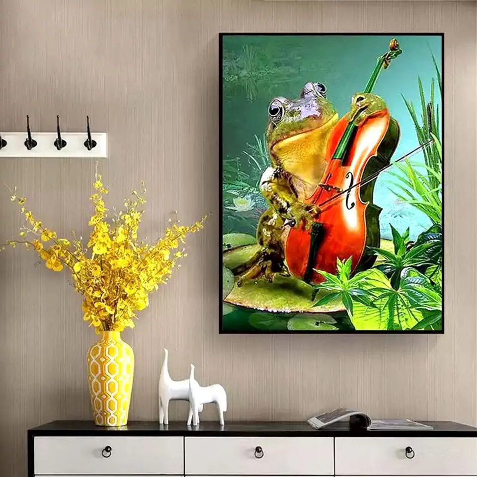 YNXNew 5D DIY Diamond Painting Family Cartoon Frog Full Diamond Embroidery Cross stitch Rhinestone Mosaic Living Room Decor Gift
YNXNew 5D DIY Diamond Painting Family Cartoon Frog Full Diamond Embroidery Cross stitch Rhinestone Mosaic Living Room Decor Gift