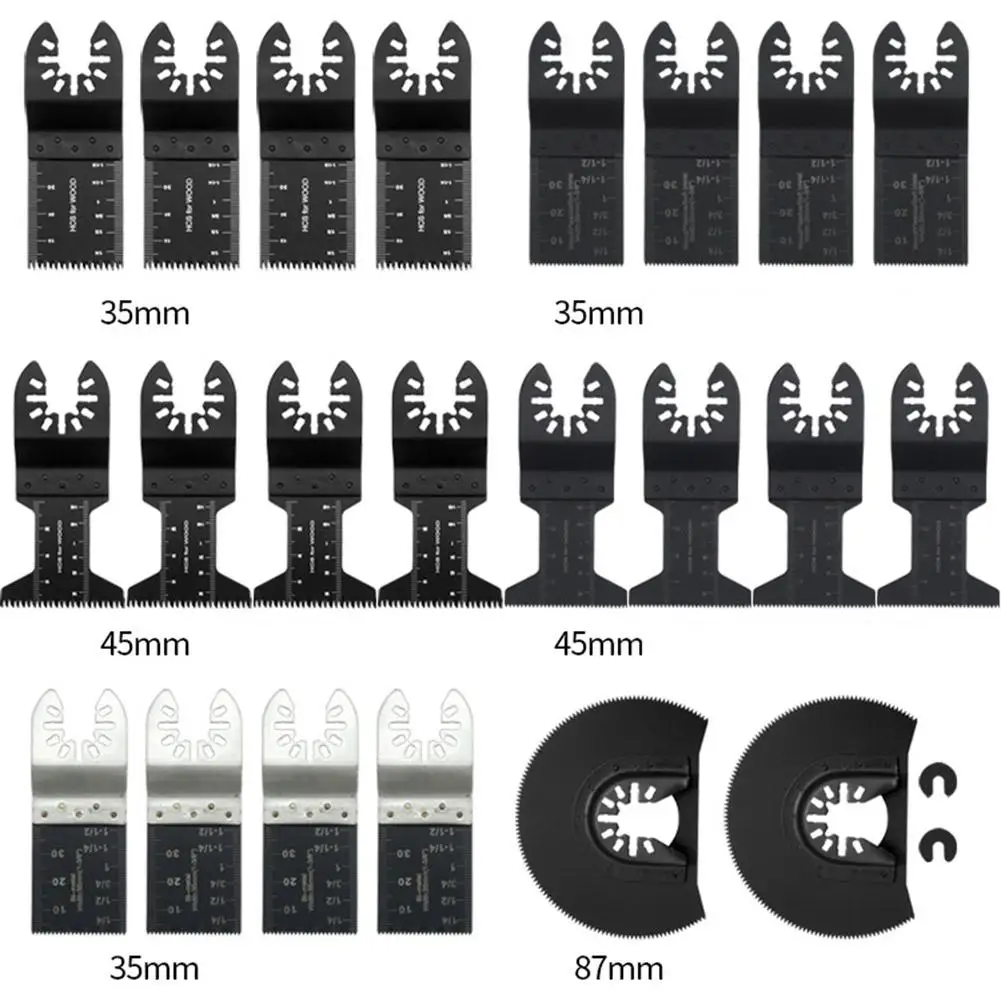 24pcs Durable Reciprocating Saw Blades Metal Steel Woodworking Tipped Wood Cutting Tools for Universal Trimming Machine
24pcs Durable Reciprocating Saw Blades Metal Steel Woodworking Tipped Wood Cutting Tools for Universal Trimming Machine