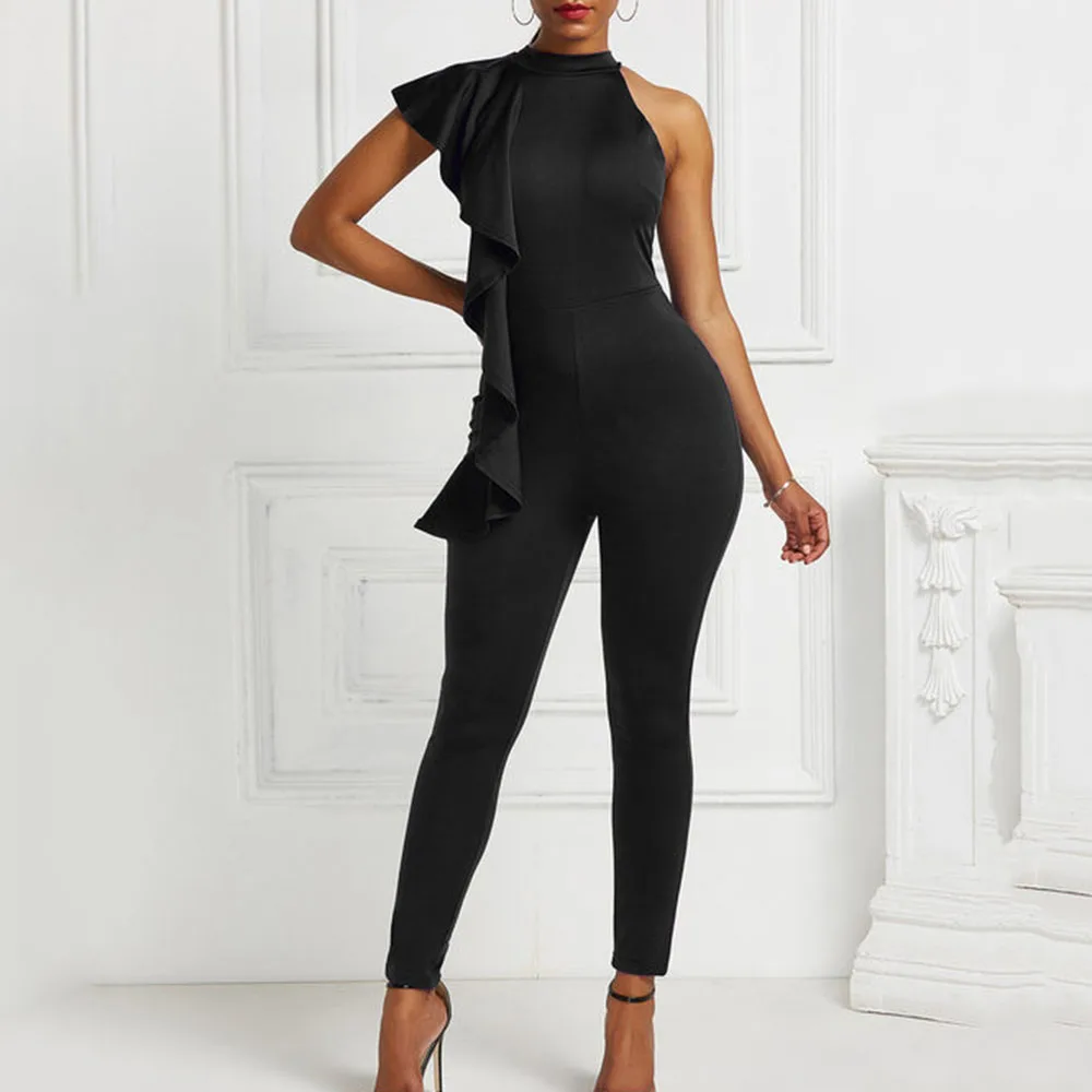 Jumpsuit Women 2021 Summer Slim Women Ladies Casual Big Swing Falbala Sleeveless Sexy Party Solid Jumpsuit Pants Jumpsuit Romper
Jumpsuit Women 2021 Summer Slim Women Ladies Casual Big Swing Falbala Sleeveless Sexy Party Solid Jumpsuit Pants Jumpsuit Romper