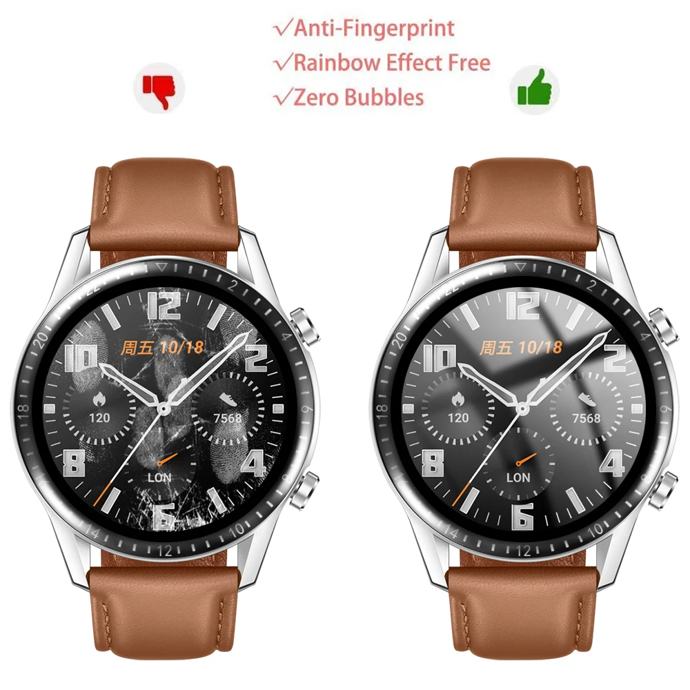 10Pcs 20D Full Coverage Soft Protective Film Cover For Huawei Watch GT2 GT 2 46MM Sports Smart Watch Screen Protector (Not Glass
10Pcs 20D Full Coverage Soft Protective Film Cover For Huawei Watch GT2 GT 2 46MM Sports Smart Watch Screen Protector (Not Glass