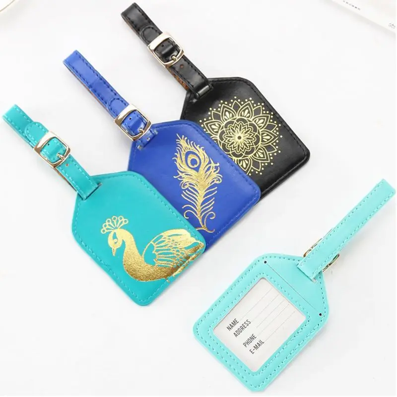 Travel Luggage Tag Name Phone Address Label Identifier PU Suitcase Tags with Strap Gift
Travel Luggage Tag Name Phone Address Label Identifier PU Suitcase Tags with Strap Gift