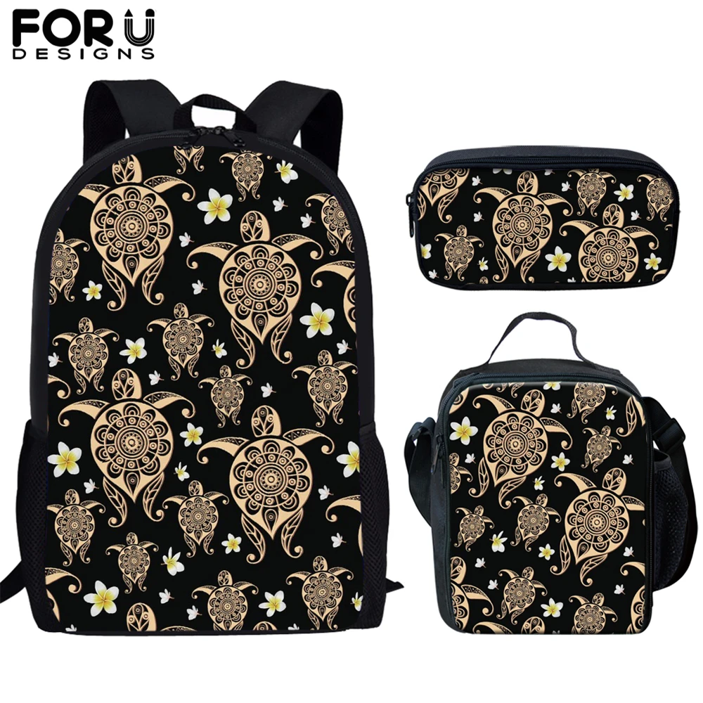 FORUDESIGNS 2021 New Trend Polynesian Turtle With Plumeria Print Backpack For Boys Girls Soft Large Book Pencil Bags Rucksack
FORUDESIGNS 2021 New Trend Polynesian Turtle With Plumeria Print Backpack For Boys Girls Soft Large Book Pencil Bags Rucksack
