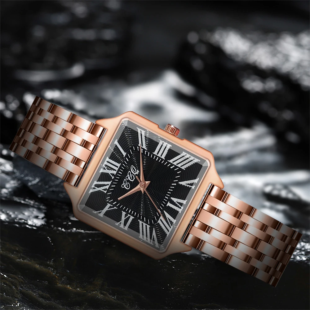 CCQ Brand Women Watches Luxury Rose Gold Square Roma Watches Ladies Alloy Simple Casual Quartz Watches Clock
CCQ Brand Women Watches Luxury Rose Gold Square Roma Watches Ladies Alloy Simple Casual Quartz Watches Clock