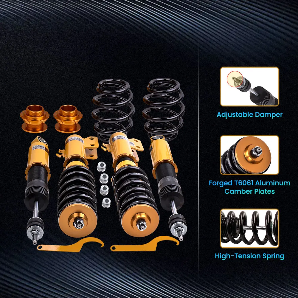 Coilovers Shock Strut Kit for Toyota Yaris Sedan Vois 2013-2017 Springs Suspension Adjustbale Damper
Coilovers Shock Strut Kit for Toyota Yaris Sedan Vois 2013-2017 Springs Suspension Adjustbale Damper