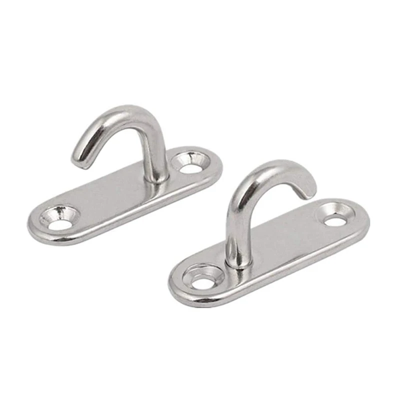 Heavy Duty Stainless Steel Oblong Plate Hook Loop U-Shaped Wall Mount Hook Hanger Design Screws Wall Mount Hook Hanger 
Heavy Duty Stainless Steel Oblong Plate Hook Loop U-Shaped Wall Mount Hook Hanger Design Screws Wall Mount Hook Hanger