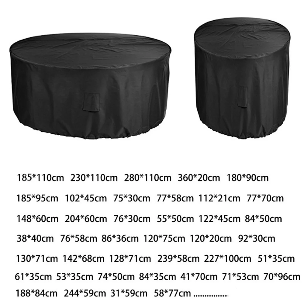 38-1Size Outdoor Garden Furniture Cover Round Table Chair Set Waterproof Sofa Protection Patio Rain Snow Dustproof Covers
38-1Size Outdoor Garden Furniture Cover Round Table Chair Set Waterproof Sofa Protection Patio Rain Snow Dustproof Covers