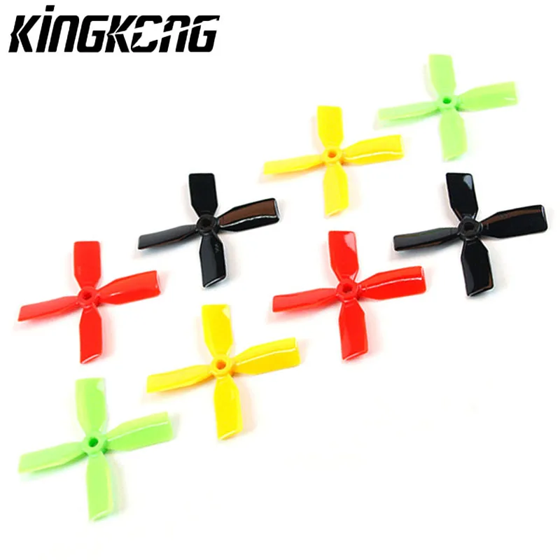 KINGKONG 3030 4Blade 3inch 3X3X4 High-end Dynamic Balance Propeller CW CCW For QAV130 150 Small Traversing Machine Racing Drone
KINGKONG 3030 4Blade 3inch 3X3X4 High-end Dynamic Balance Propeller CW CCW For QAV130 150 Small Traversing Machine Racing Drone