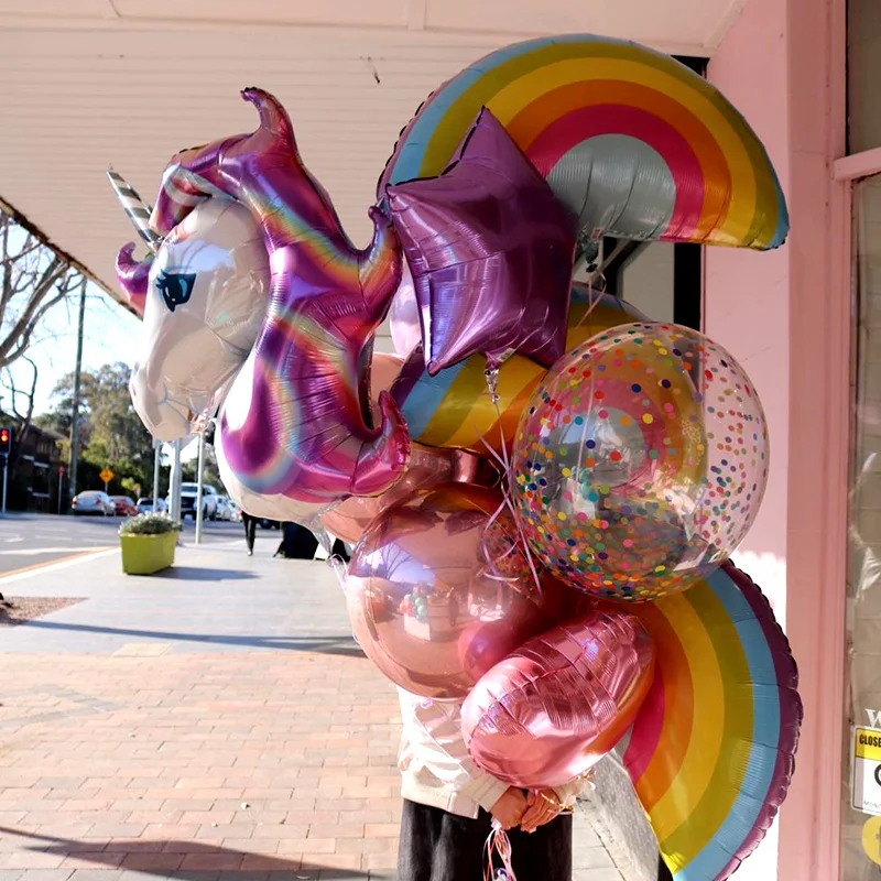 1 Set Unicorn Party Balloons Birthday Baloon Unicorn Decoration Latex Confetti Balloon Birthday Party Decoration Balloons Kids
1 Set Unicorn Party Balloons Birthday Baloon Unicorn Decoration Latex Confetti Balloon Birthday Party Decoration Balloons Kids