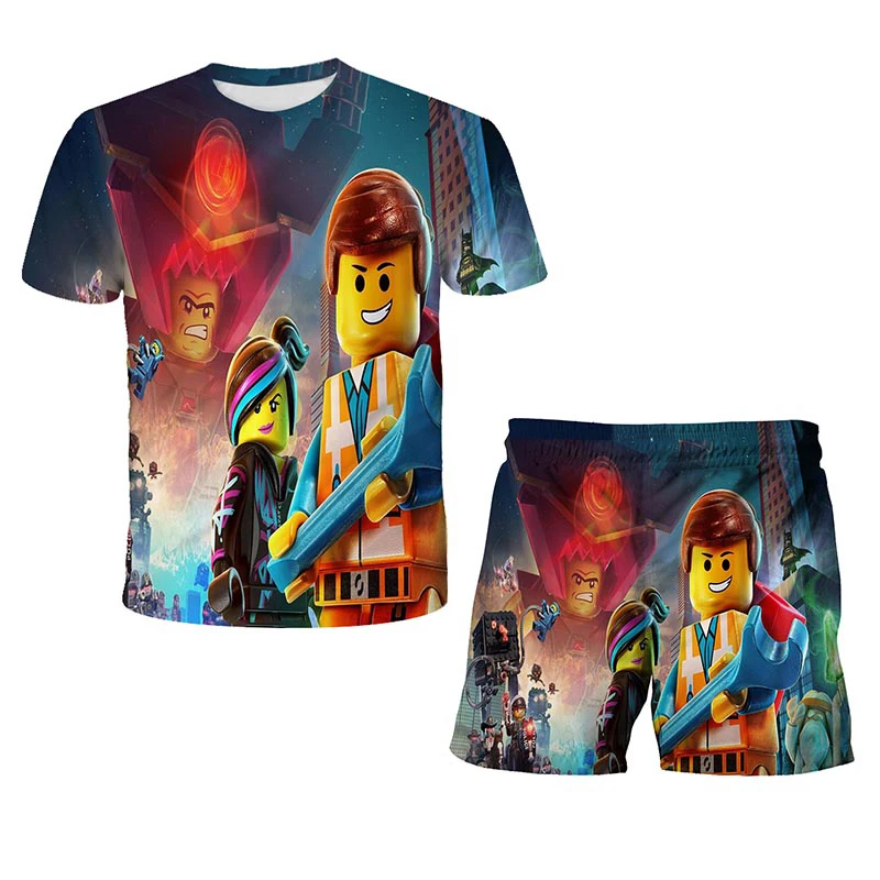 Boy Girl Summer Clothes Summer Costume Anime 3D Cartoon T-shirt Baby Clothes Kids Lovely Ninja Clothes Ninjago T Shirt Children
Boy Girl Summer Clothes Summer Costume Anime 3D Cartoon T-shirt Baby Clothes Kids Lovely Ninja Clothes Ninjago T Shirt Children